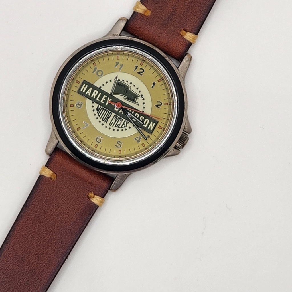 Vintage Harley Davidson Wristwatch Numbered Collectible Limited Edition